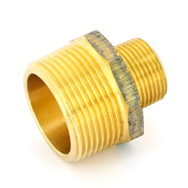Ниппель бронзовый переходной НР-НР 1'  1/4" x 3/4"   (Viega)